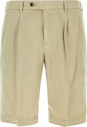 PT Torino Pleated Bermuda Shorts