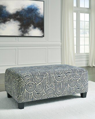 Trendle Ink Oversized Accent Ottoman