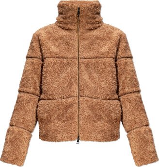 ‘Segura’ Faux Fur Jacket - Brown