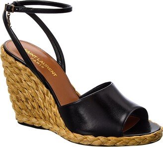 Sexy 95 Leather Wedge Sandal