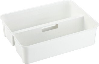 SmartStore Large Handled Tray White