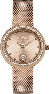 Versus Versace Lea Crystal Watch, 35mm