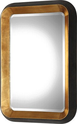 Niva Metallic Gold Wall Mirror