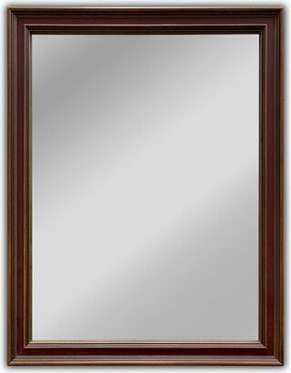 Black and Golden Wall Mounted Accent Mirror