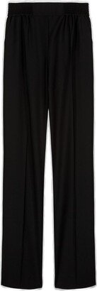 Straight Leg Tailored Trousers-CR