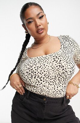 Curve Animal Spot Bodysuit