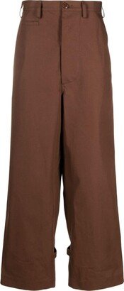 Three-Pocket Straight-Leg Trousers