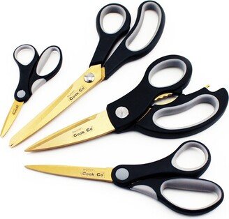 Studio 4Pc Gold Series Titanium Scissors Set