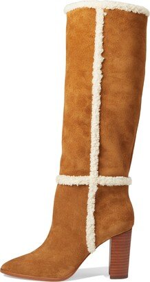 Aubri Tall Boot Whiskey/Natural 7 B (M)