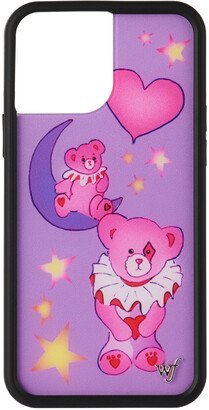 Wildflower Cases Purple Harlequin Bear Hug iPhone 13 Pro Max Case