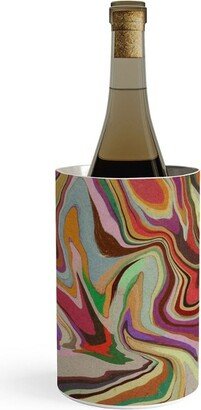 Alisa Galitsyna Colorful Liquid Swirl Wine Chiller