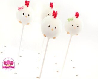 Birthday Cake Pops | Chicken