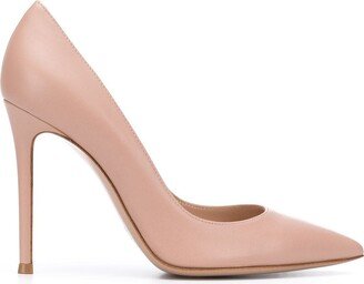 Gianvito 105mm leather pumps-AB