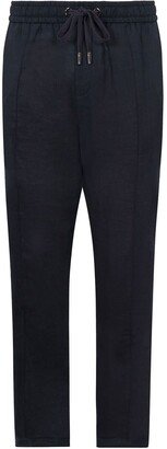 Drawstring Tapered Trousers-AM