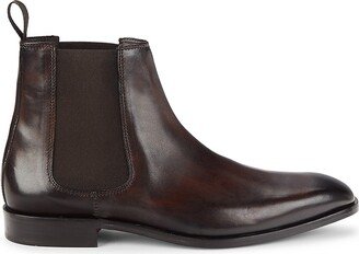 Saks Fifth Avenue Made in Italy Leather Chelsea Boots