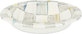 Mackenzie-Childs Sterling Check Enamel Soap Dish