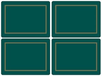 Classic Emerald Placemats, Set of 4