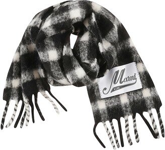 Brushed Check Scarf