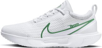 Men's Court Zoom Pro Hard Court Tennis Shoes in White