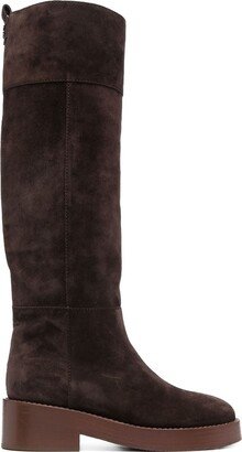 45mm Knee-Length Suede Boots