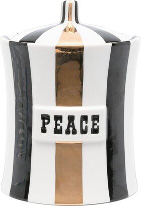 Peace striped canister