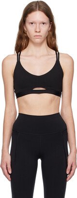 Black Yoga Studio Luxe Light Support Sport Bra