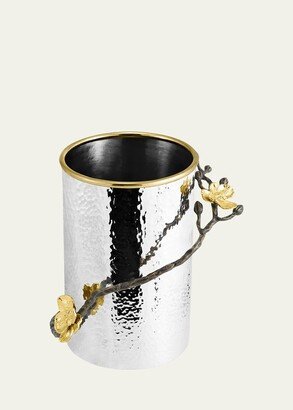 Gold Orchid Utensil Holder-AA