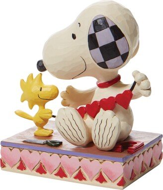 Jim Shore Snoopy with Hearts Garland