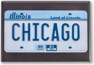 Illinois License Plate 3 X 2 Magnet - Chicago Magnet, Vintage Gift, Designed & Produced in Our Studio