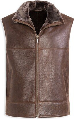 Shearling-Lined Vest