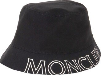 Logo Printed Bucket Hat-AC