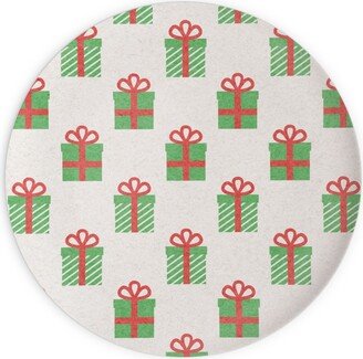 Plates: Christmas Presents Plates, 10X10, Multicolor