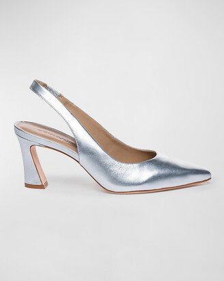 Felicity Metallic Slingback Pumps