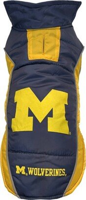 Michigan Wolverines Pets Puffer Vest