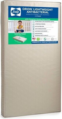 Orion 2-Stage Sustainable Antibacterial Baby Crib Mattress and Toddler Bed Mattress - White