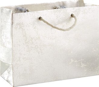 Vivid Wrap Medium Recycled Tote Crush Wht Silver