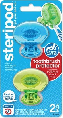 Steripod Toothbrush Protec Cover - Trial Size - 2ct