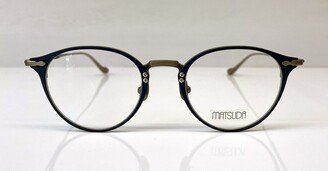 M3112 - Antique Silver / Matte Navy Rx Glasses