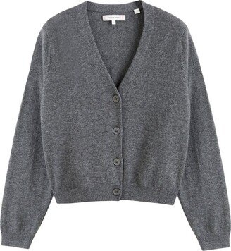 Wool-Cashmere Basics Cardigan-AB