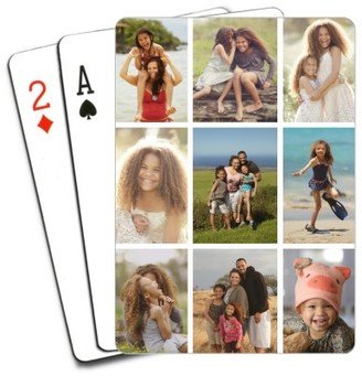 Playing Cards: Gallery Of Nine Playing Cards, Multicolor