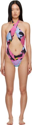 Multicolor Demi One-Piece Swimsuit