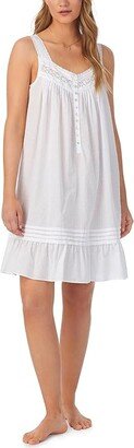 Sleeveless Chemise (White) Women's Pajama