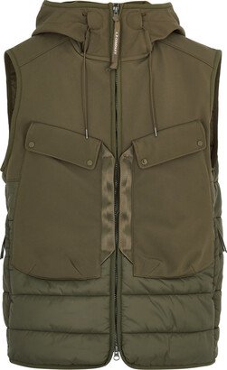 C. P. Company Hooded Quilted Shell Gilet