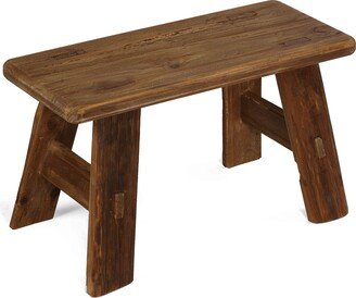 Leland Dining Bench in Reclaimed Wood