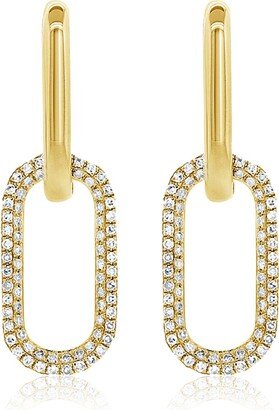 Sabrina Designs 14K 0.34 Ct. Tw. Diamond Link Earrings