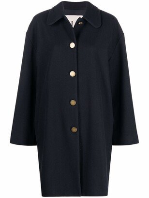 Oversized Wool-Blend Coat