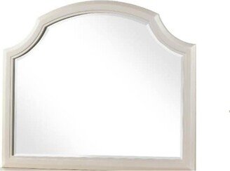 Galaxy Home Furnishing Tiffany Modern Style Mirror Made with Wood & Ivory Mixed with Champagne Gold