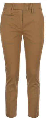 Perfect - Slim-fit Cotton Gabardine Trousers