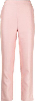 Non Chalant silk-blend trousers