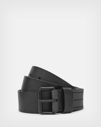 Dunston Leather Belt - Black